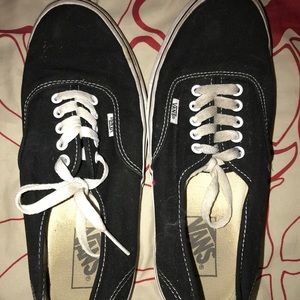 Black Vans size 9.5